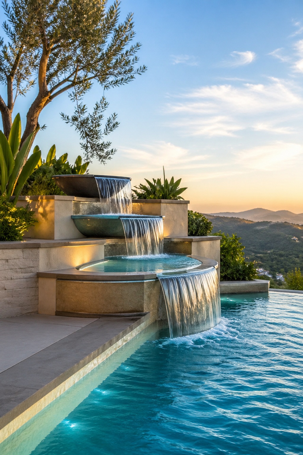 11 Modern Pool Waterfall Ideas for a Luxurious Backyard Escape – Home ...