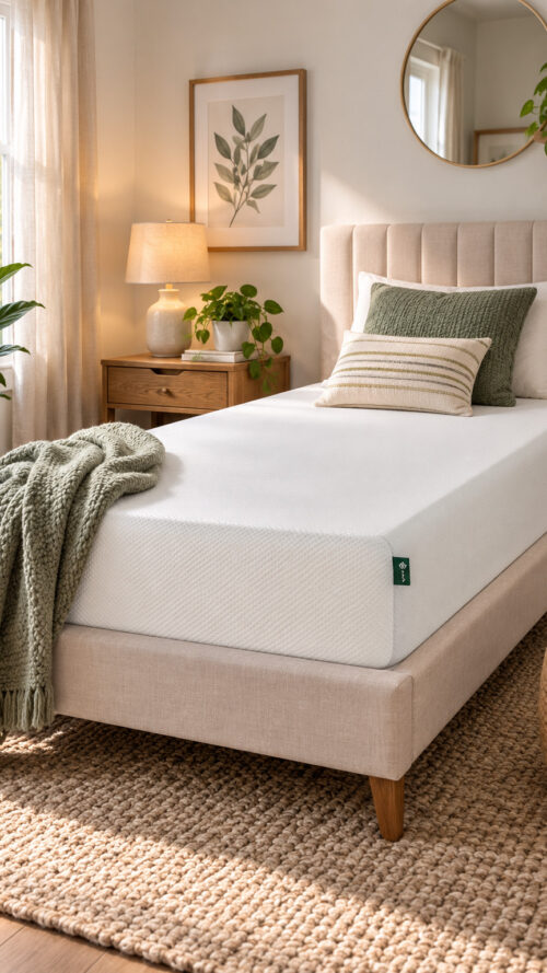 Zinus Memory Foam 8 Inch Green Tea Twin Mattress