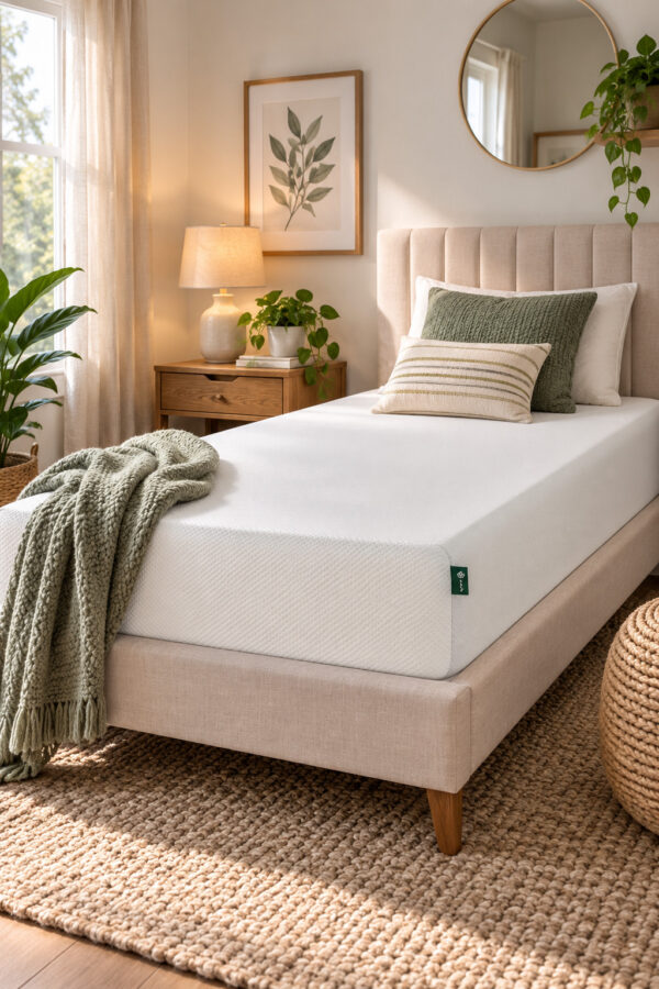 Zinus Memory Foam 8 Inch Green Tea Twin Mattress
